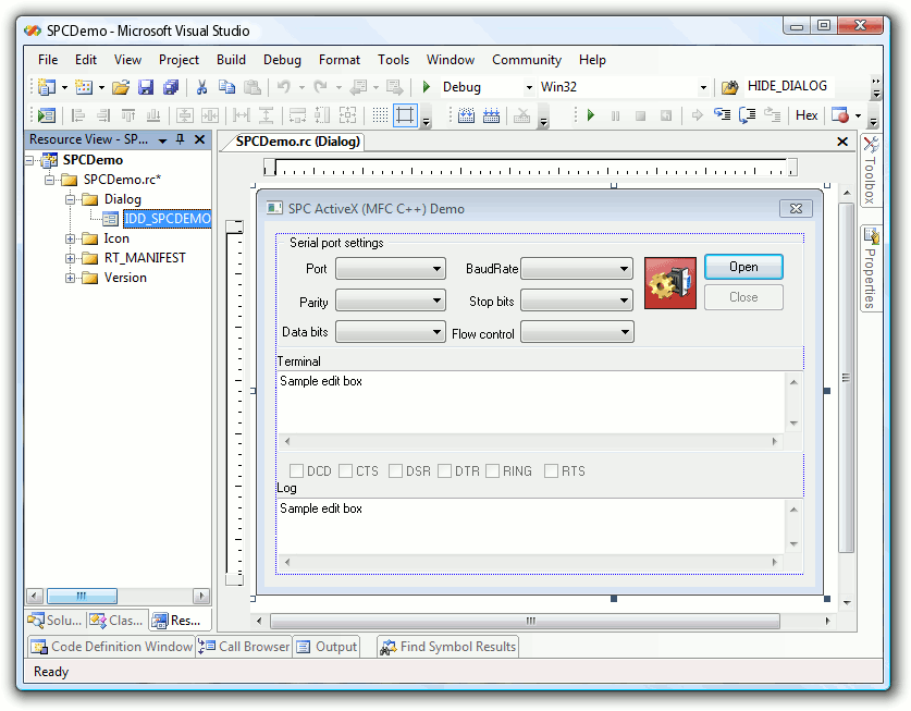 Screenshot for Serial Port Control 2.3.1