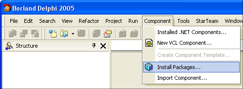 Delphi - Install Packages